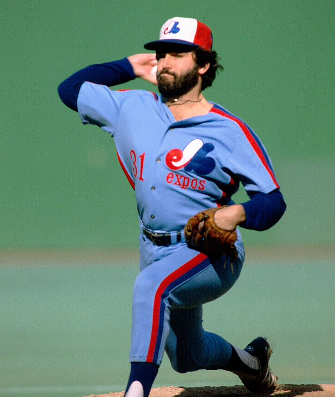 MAJESTIC  JEFF REARDON Montreal Expos 1983 Cooperstown Baseball Jersey