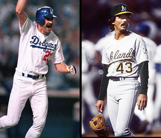 Kirk Gibson apologized to Dennis Eckersley over celebrating iconic World  Series home run, ex-broadcaster says
